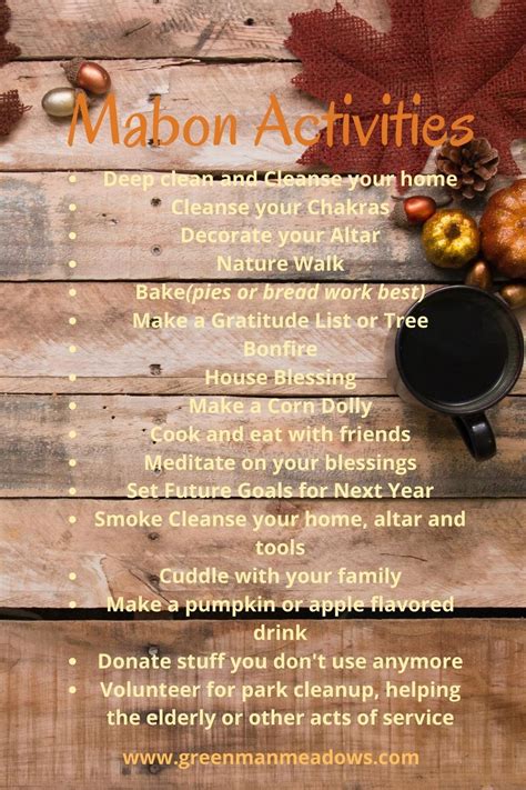 Wiccan holidays mabon